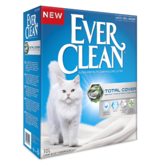 חול אברקלין טוטאל קאבר 10 ליטר Ever Clean Total Cover