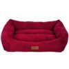מיטת קונור איכותית לכלב בצבע אדום