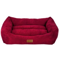 מיטת קונור איכותית לכלב בצבע אדום