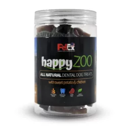 פטקס חטיף דנטלי הפי זו לכלב 250 גרם PetEx