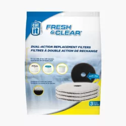 פילטרים למזרקת Catit Fresh and Clear – 3 יחידות
