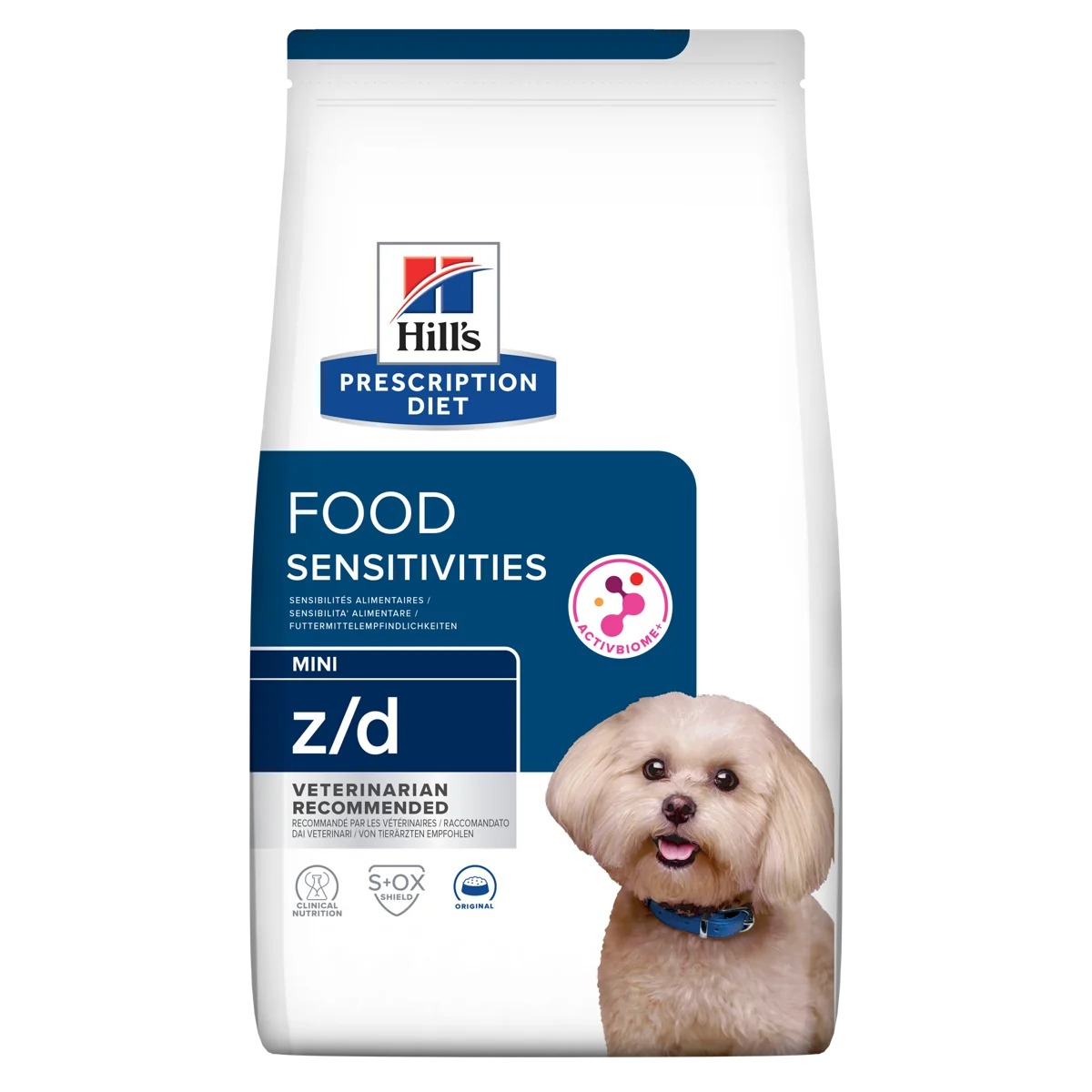 הילס Prescription Diet z/d Mini מזון רפואי לכלב הילס Prescription Diet z/d Mini מזון רפואי יבש לכלב 6 ק״ג