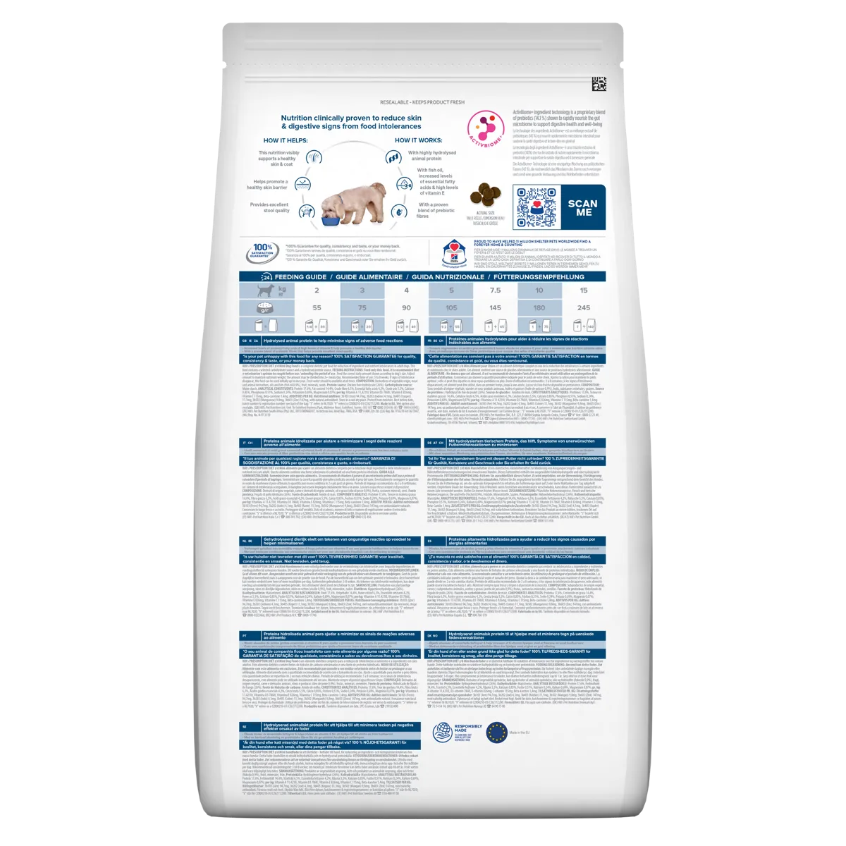 הילס Prescription Diet z/d Mini מזון רפואי לכלב הילס Prescription Diet z/d Mini מזון רפואי יבש לכלב 6 ק״ג