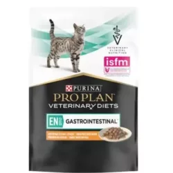 פאוץ׳ פרו פלאן Veterinary Diets EN גסטרואינטסטינל לחתול 85 גרם Purina Pro Plan