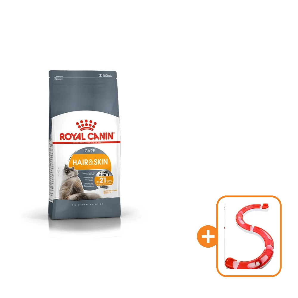 רויאל קנין הייר אנד סקין לחתול 4 ק”ג Royal Canin Hair & Skin Care – מבצע רויאל יולי 26 צעצוע רויאל קנין הייר אנד סקין לחתול 4 ק"ג Royal Canin Hair & Skin Care עם צעצוע נחש רויאל במתנה