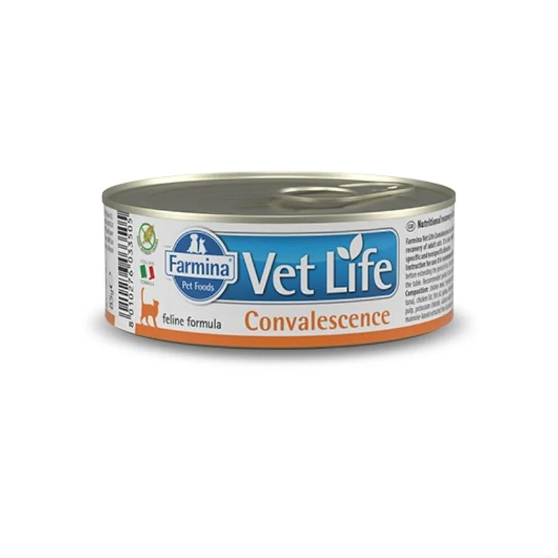 וטלייף שימור קונבלסנס(ריקברי) חתול 85 ג' Vet Life