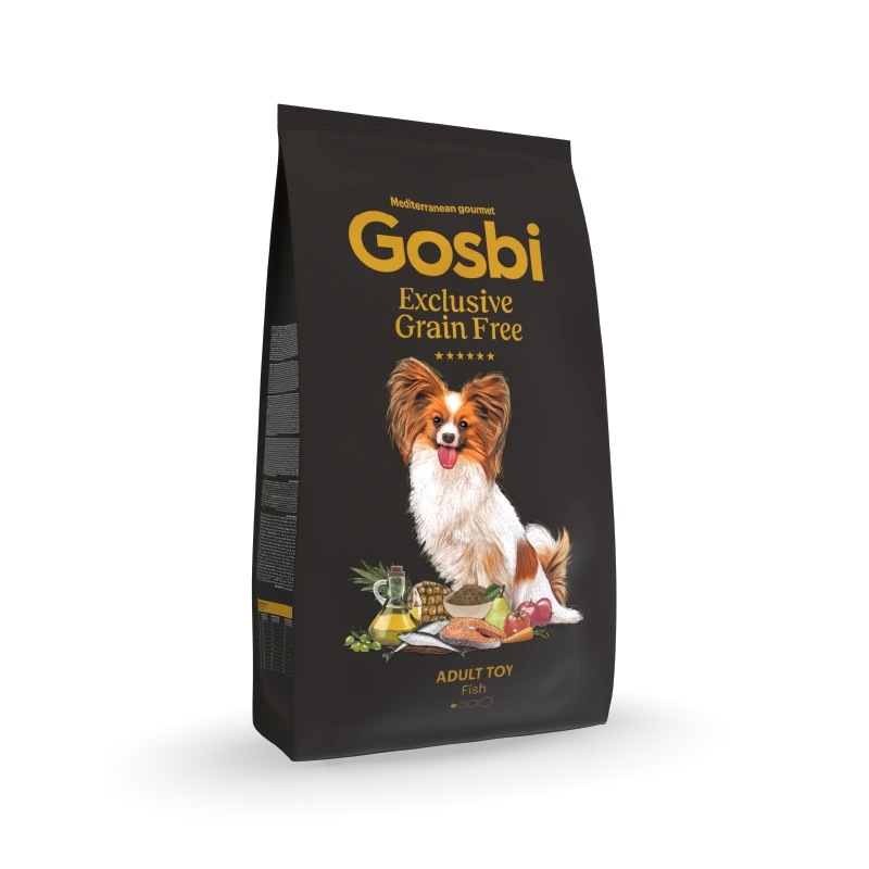 gosbi-7208-8436566810401 גוסבי אקסלוסיב סלמון מיני ללא דגנים 2 ק״ג